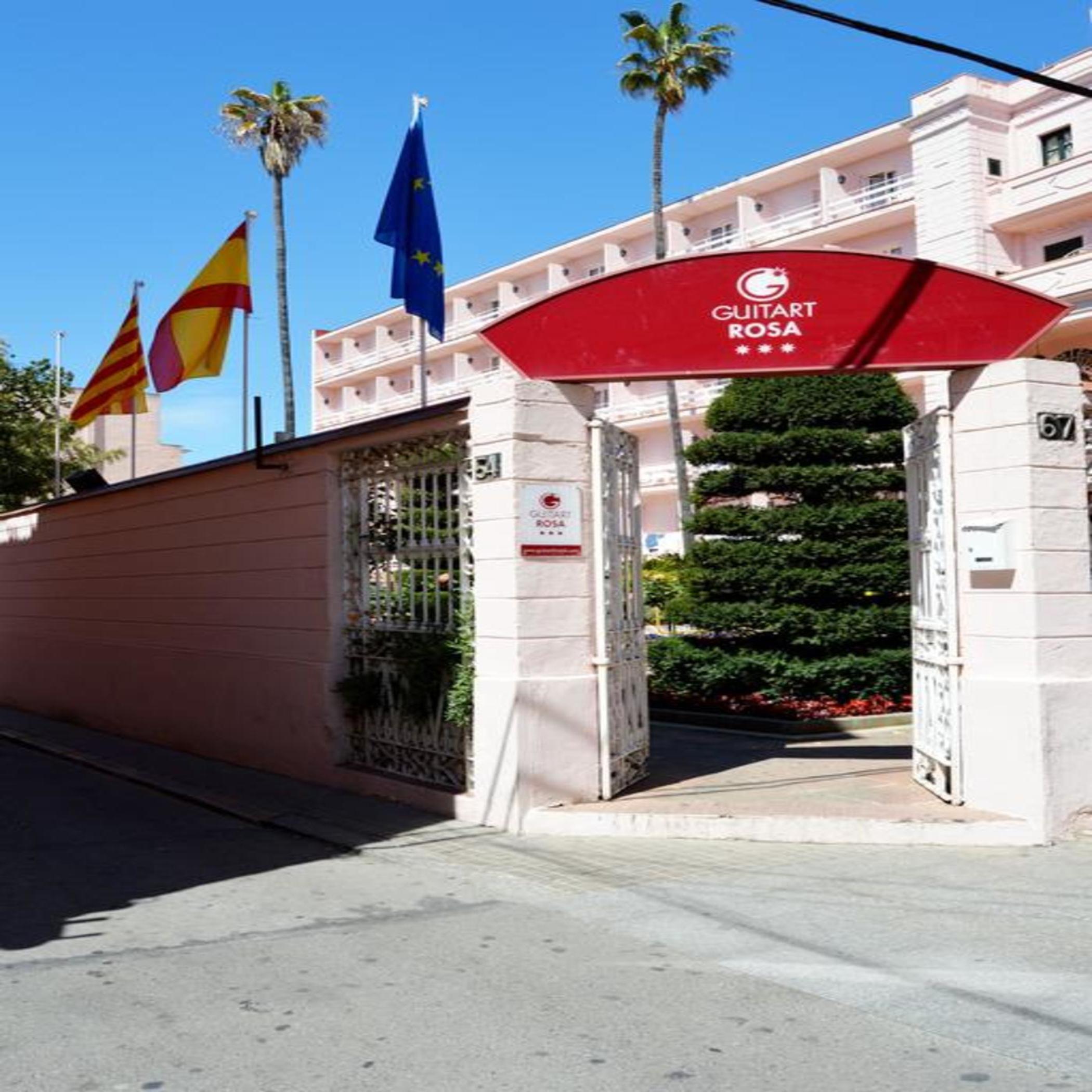 Hotel Guitart Rosa - Adults Only Lloret de Mar Exterior foto